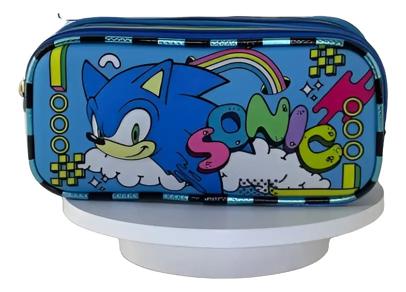 Kit Escolar Ruz Sonic 3d Con Luz