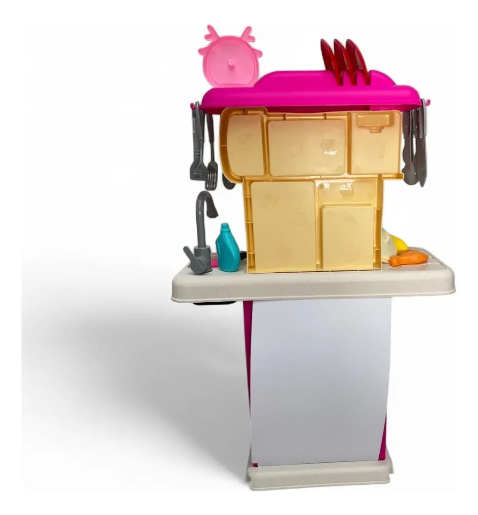 Cocina Infantil Marca Candy Toys 63 Piezas
