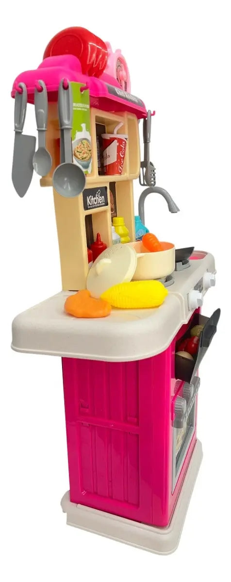 Cocina Infantil Marca Candy Toys 63 Piezas