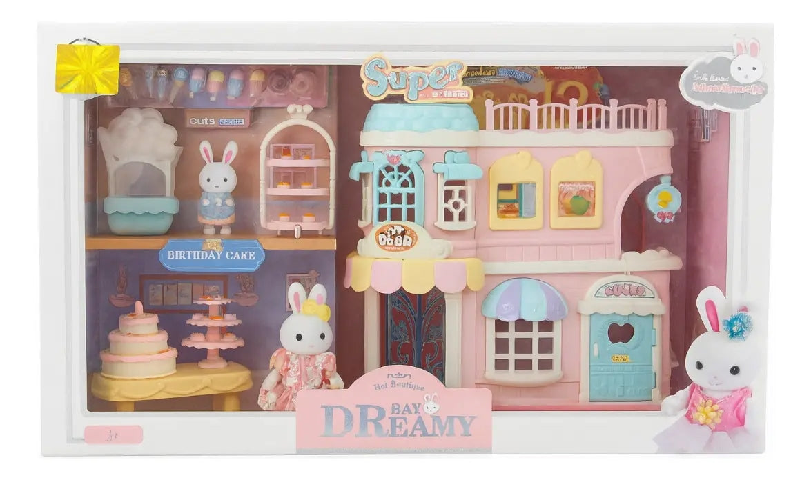 Conejito De Terciopelo Candy Toys Casa De Juego Con Elevador
