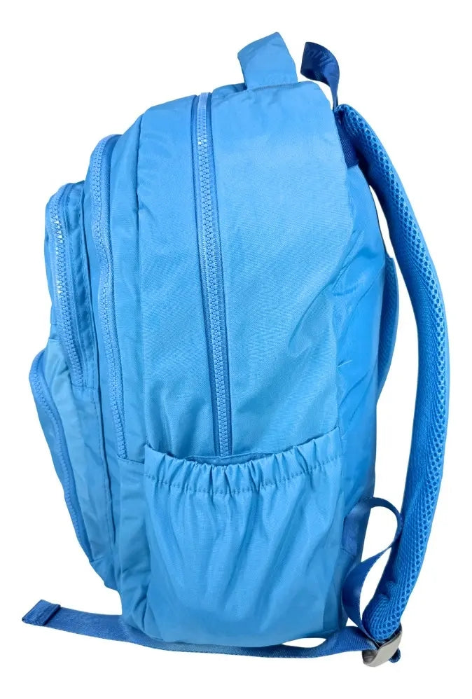 Mochila Juvenil Marca Lluvia  Azul Diseño Casual