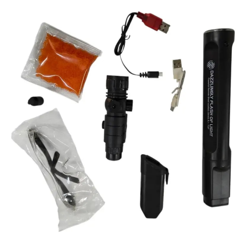 Rifle De Orbits Candy Toys Con Luz Led Y 50,000 Balas