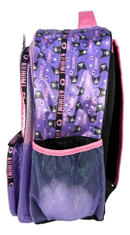 Mochila Kinder Marca Ruz Kuromi Aventura Kawaii