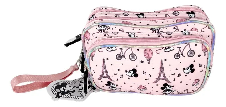 Paquete Mochila 3 Piezas Marca Lluvia Mickey Paris Primaria