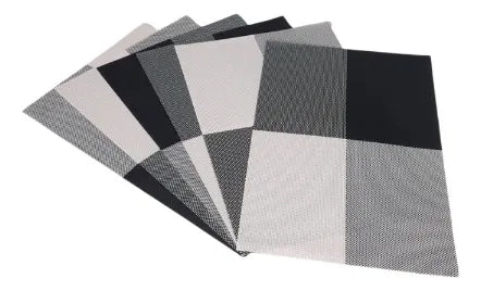 Manteles Individuales 6 Piezas Diseño Moderno Multicolor