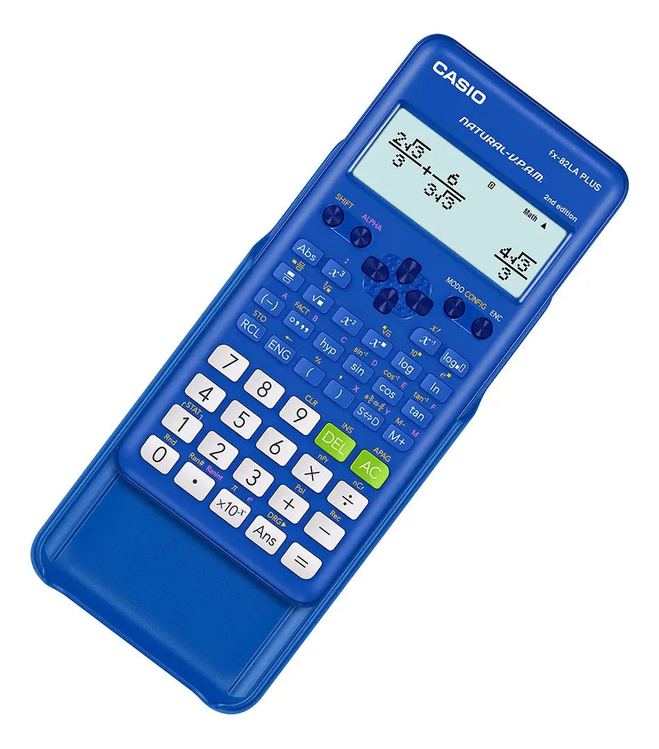 Calculadora Cientifica Casio Fx-82laplus 252 Func Color Azul