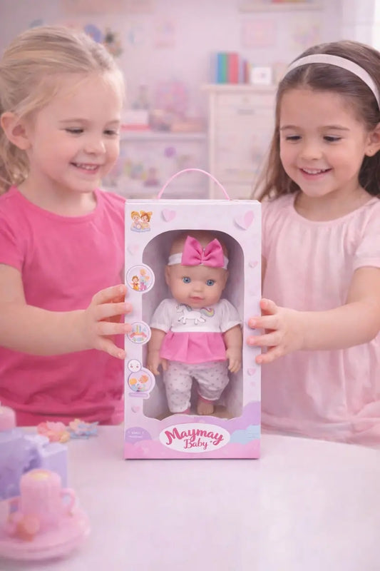 Muñeca Candy Toys Maymay Baby Con Ropa 14 Accesorios