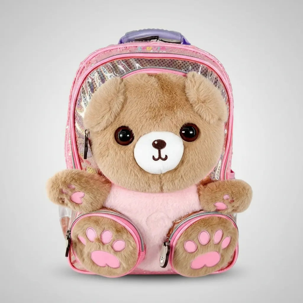 Mochila Marca Luvia Diseño Oso Primari