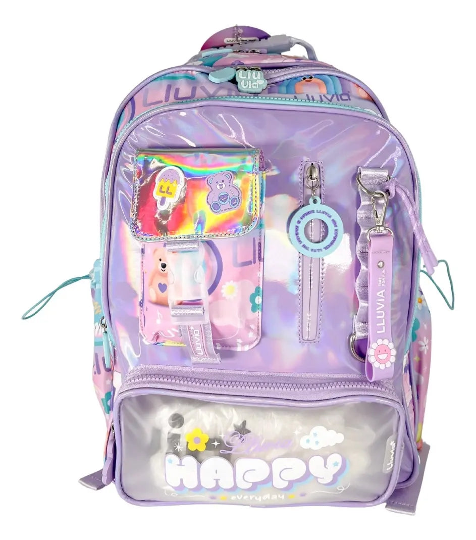 Mochila Marca Lluvia Happy Primaria