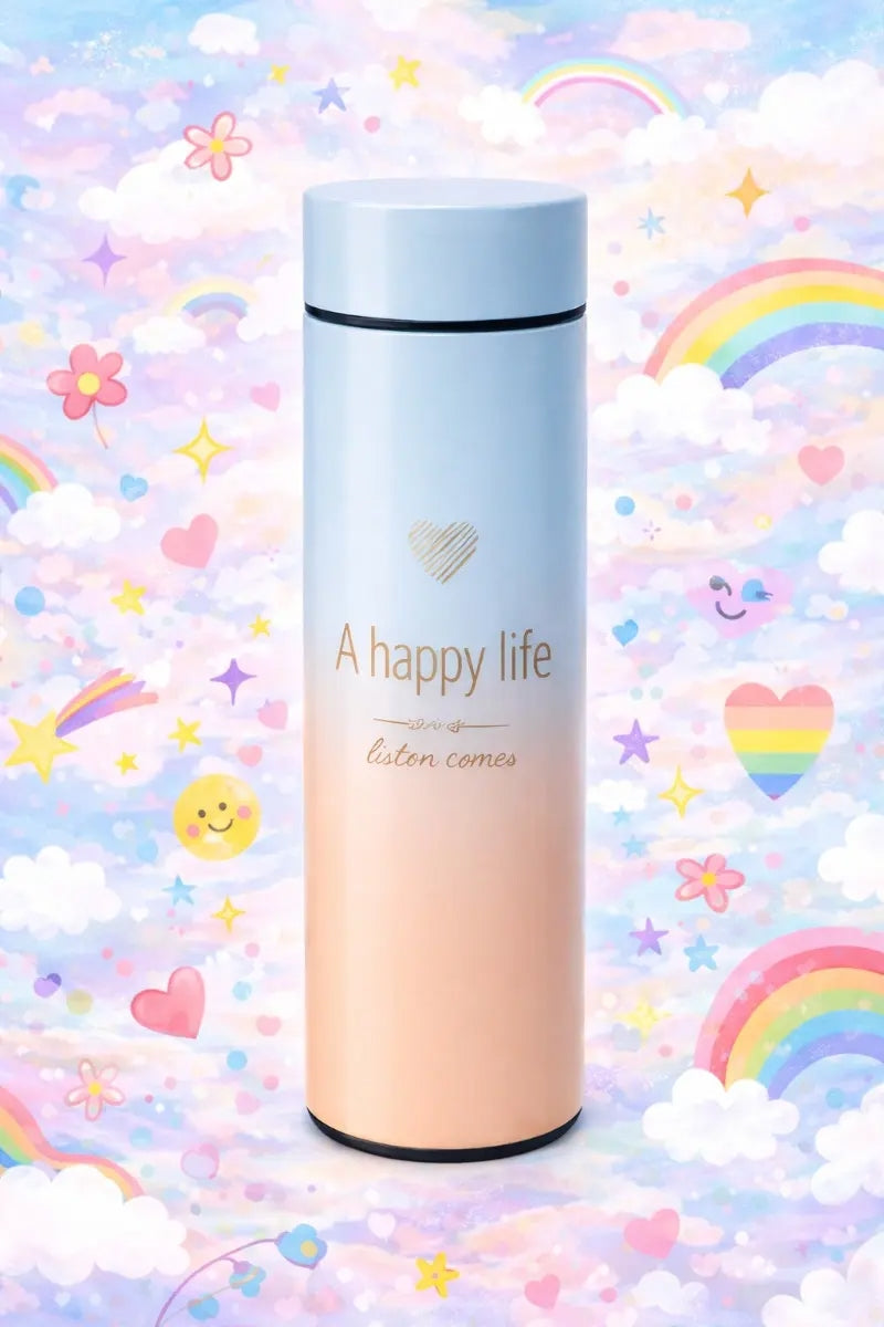 Termo Digital Happy Life 500 Ml Con Indicador De Temperatura