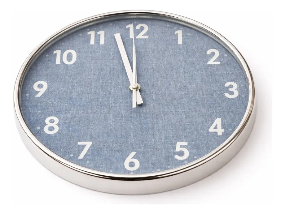 Reloj De Pared 29x4x29 Cm Diseño Elegante Para Hogar Oficina