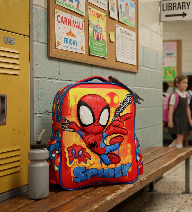 Mochila Kinder  Marca Ruz Spidey